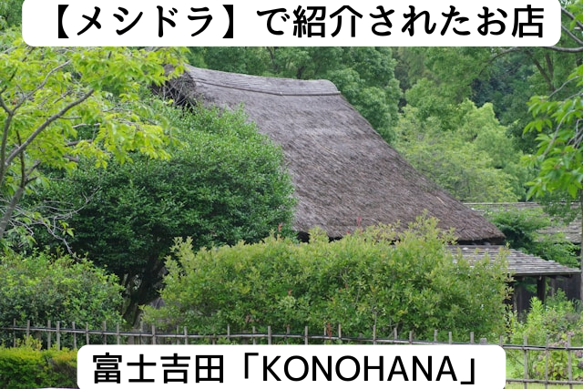 富士吉田市のKonohana