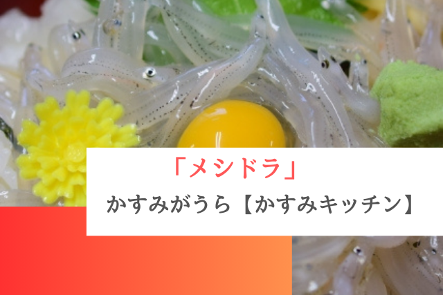 メシドラで紹介されたかすみがうらの「かすみキッチン」