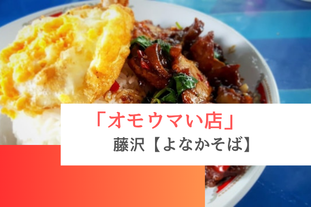 オモウマい店で紹介された藤沢の「よなかそば」