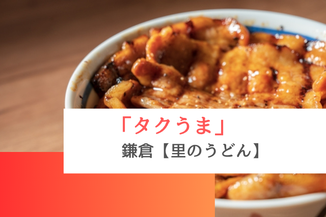タクうまで紹介された鎌倉の「里のうどん」